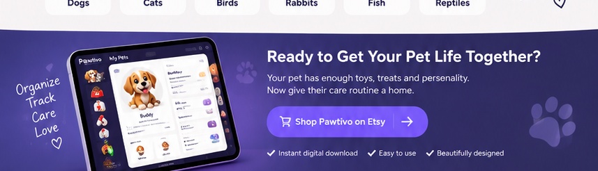 Ready to get your pet life together?